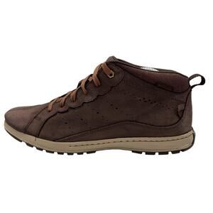 Columbia Shoes Mens Size 10.5 Brown Suede Leather Chukka Hiking Mid YM5290-248